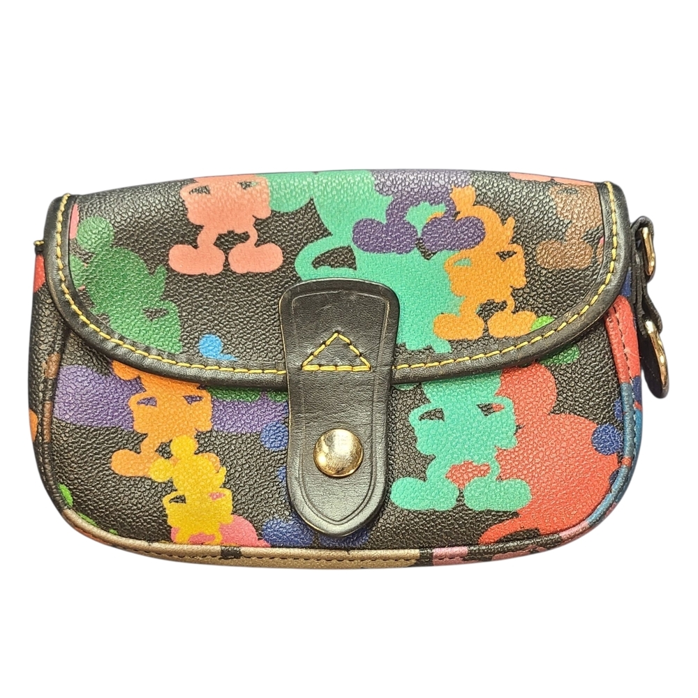 Disney Dooney & Bourke Wonder Mickey Silhouettes Tote + Wristlet Set – Rare 2010 - Picture 10 of 15